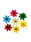 Hawaiian Foam Plumeria Flower Hair Clip