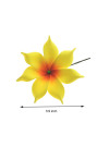 Hawaiian Foam Plumeria Flower Hair Clip
