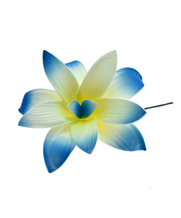 Tropical Orchid Flower Hair Sticks – Assorted Colors