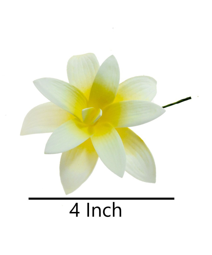 Tropical Orchid Flower Hair Sticks – Assorted Colors
