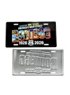 Route 66 100th Anniversary 1926–2026 Metal License Plate Sign