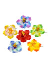 Tropical Hibiscus Flower Hair Sticks – Assorted Colors