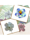 Tropical Hibiscus Flower Hair Sticks – Assorted Colors