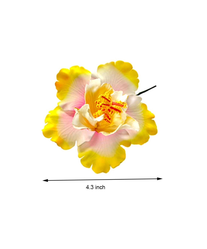 Tropical Hibiscus Flower Hair Sticks – Assorted Colors