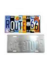 Route 66 Multi-State License Plate Metal Sign  