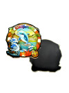 3D California Coastal Marine Life Magnet with Moving Glitter Sand – Assorted Designs