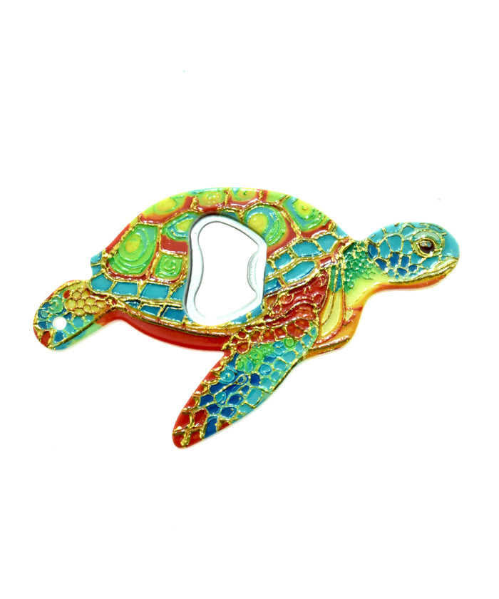Sea Turtle Bottle Opener Magnet 