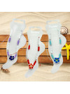 Adjustable Plumeria Flower Beaded Anklet – 6 Assorted Colors