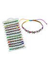 Adjustable Sea Turtle Charm Braided Bracelet – Assorted Colors