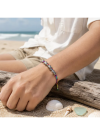 Adjustable Sea Turtle Charm Braided Bracelet – Assorted Colors