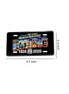 Route 66 100th Anniversary 1926–2026 Metal  Mini License Plate Magnet