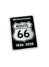 Route 66 100th Anniversary 1926–2026 Shield Metal Magnet