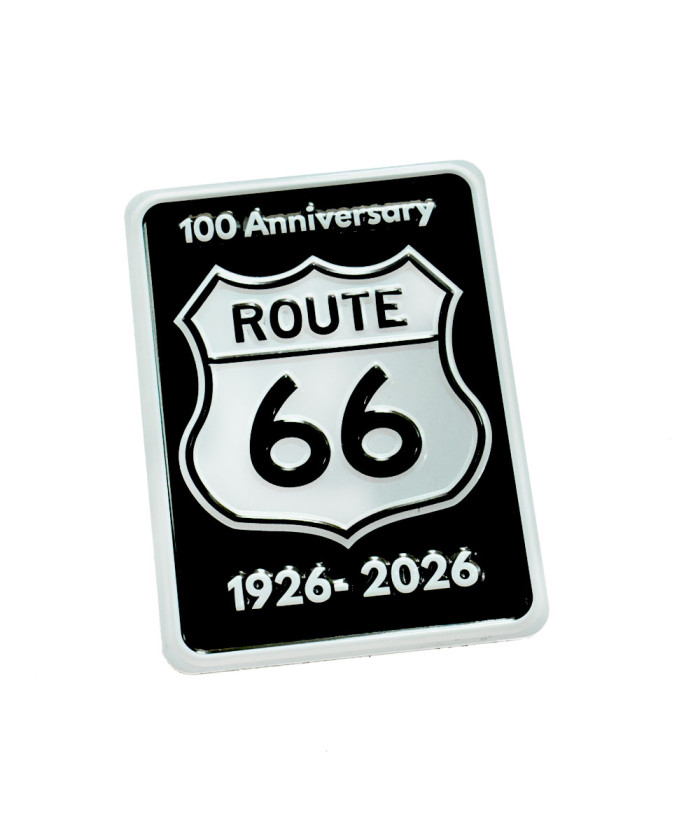 Route 66 100th Anniversary 1926–2026 Shield Metal Magnet